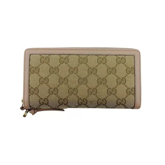GUCCI long wallet GG pattern brown pink beige USED - Picture 4 of 15